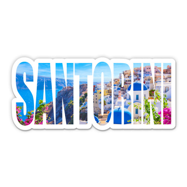Santorini Sticker