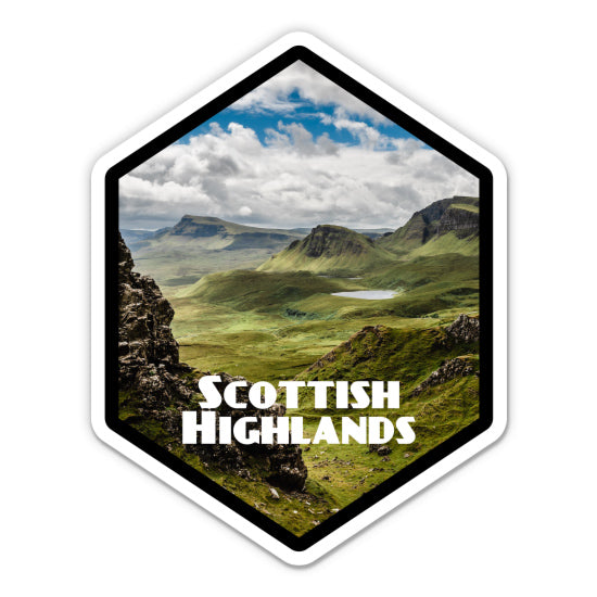 Scottish Highlands Sticker
