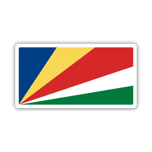 Seychelles Flag Sticker
