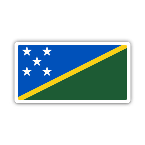 Solomon Islands Flag Sticker