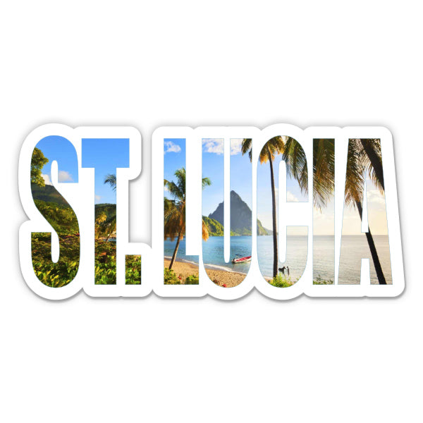 Saint Lucia Sticker