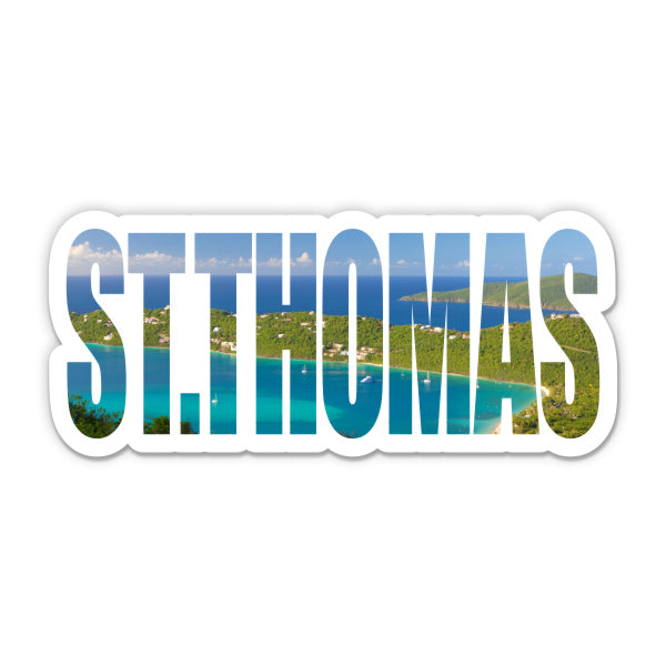 St Thomas USVI Sticker