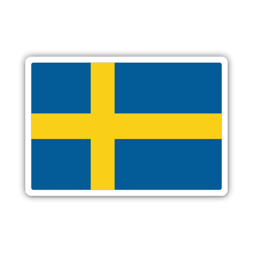 Sweden Flag Sticker