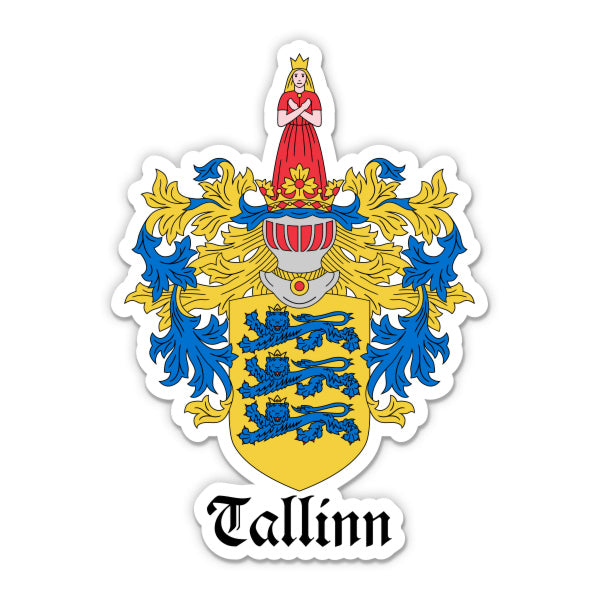 Tallinn Estonia Sticker