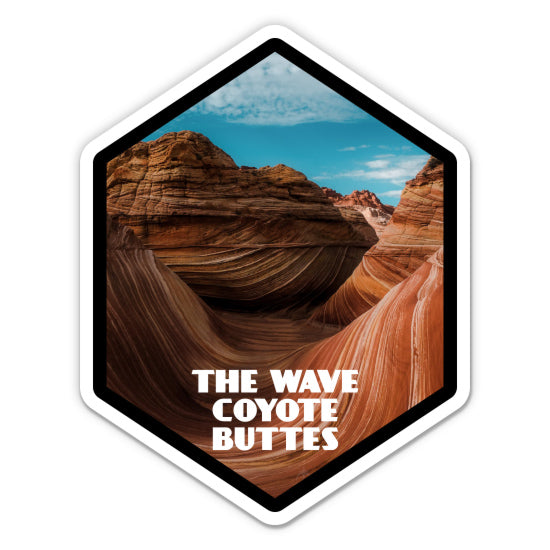 The Wave Coyote Buttes Sticker