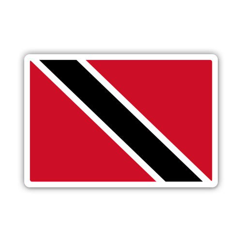 Trinidad and Tobago Flag Sticker