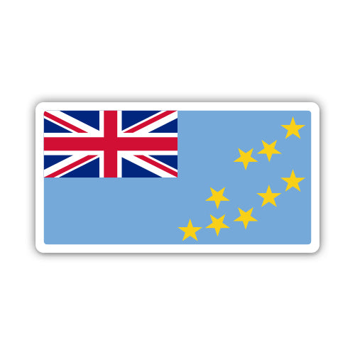 Tuvalu Flag Sticker