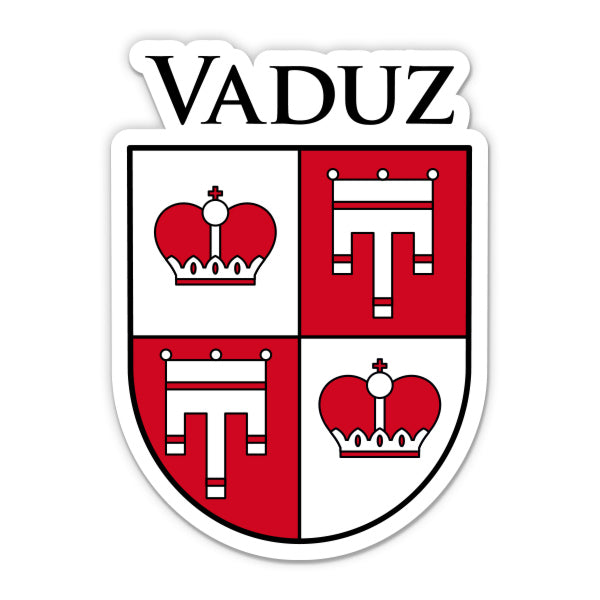Vaduz Liechtenstein Sticker