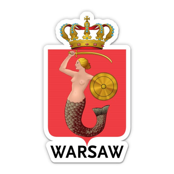 Warsaw Poland Sticker