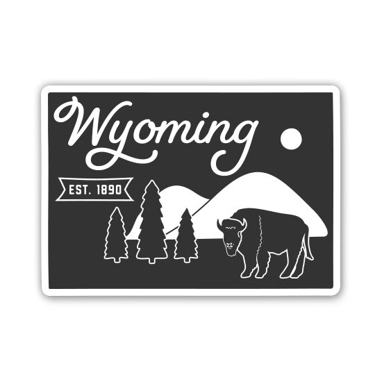 Wyoming Sticker