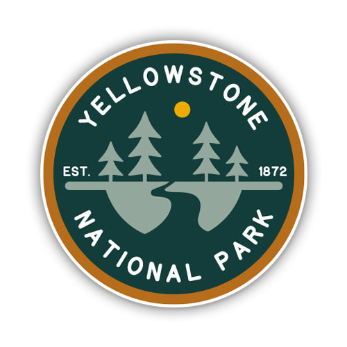 Yellowstone National Park Sticker
