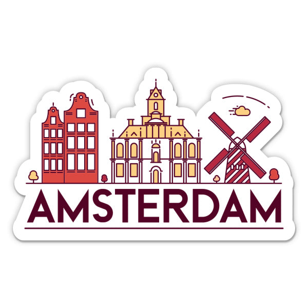 Amsterdam Sticker