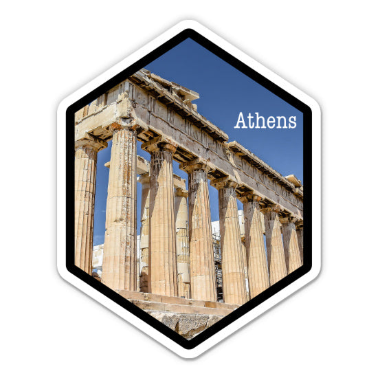 Athens Parthenon Sticker