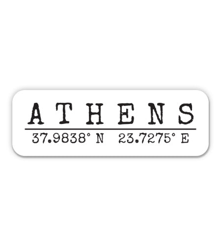 Athens Greece Sticker