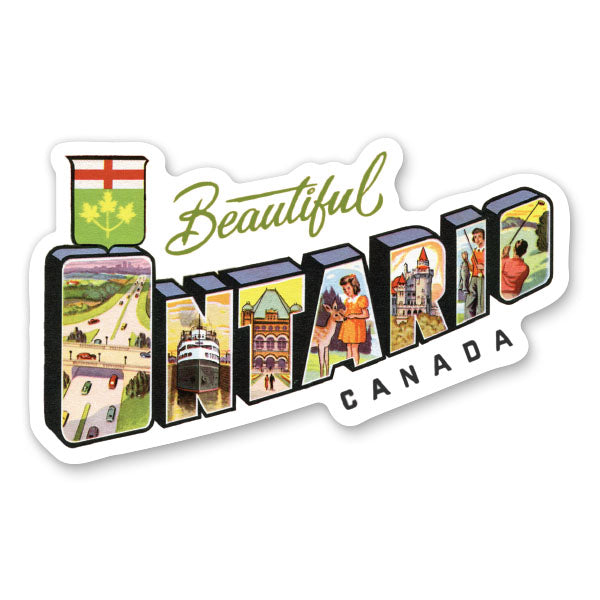 Ontario Canada Sticker