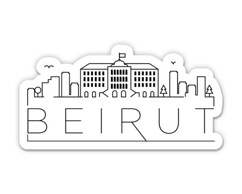 Beirut Lebanon Sticker