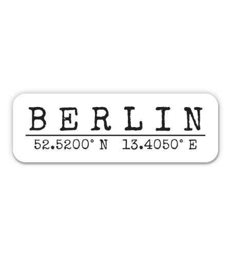 Berlin Germany Sticker
