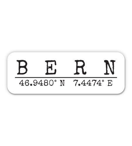 Bern Switzerland Sticker
