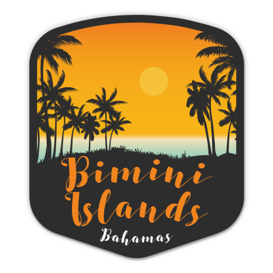 Bimini Islands Bahamas Sticker