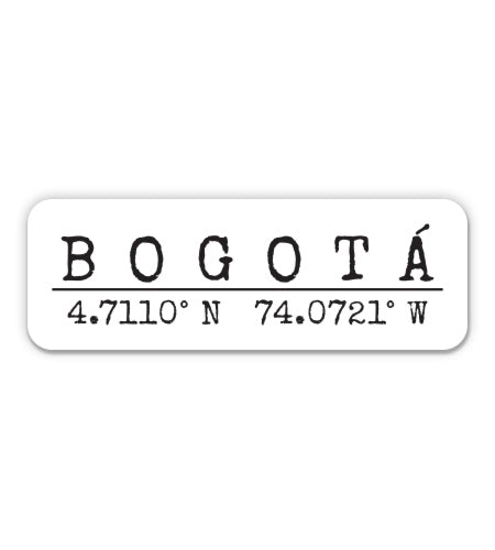 Bogota Colombia Sticker