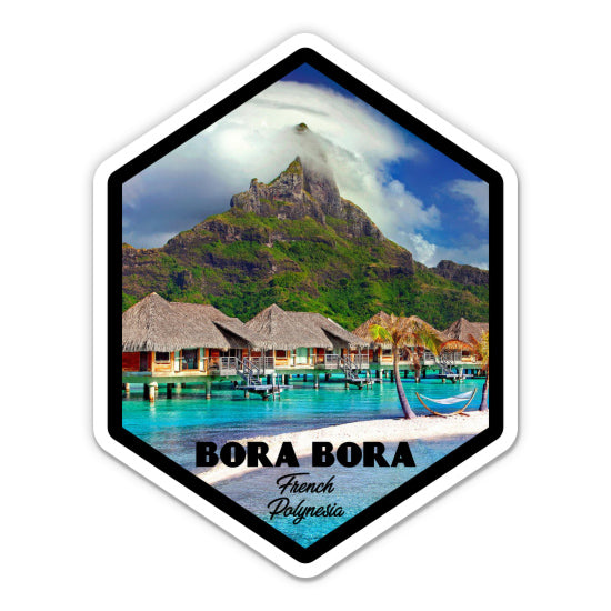 Bora Bora French Polynesia Sticker