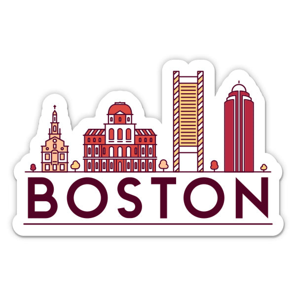 Boston Sticker