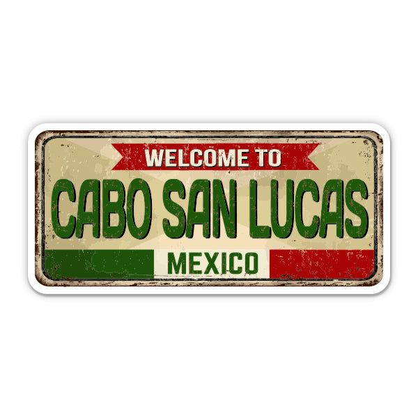 Welcome to Cabo San Lucas Mexico Sticker