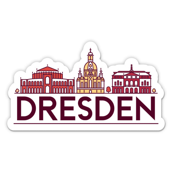 Dresden Germany Sticker