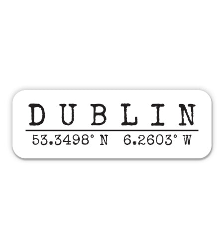 Dublin Ireland Sticker