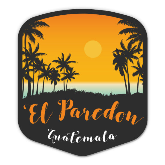 El Paredon Guatemala Sticker