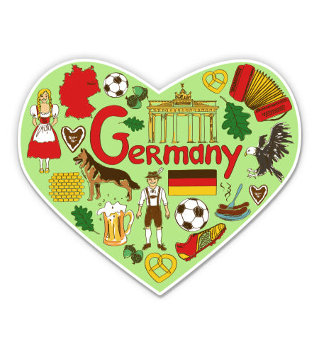 Germany Travel Sticker