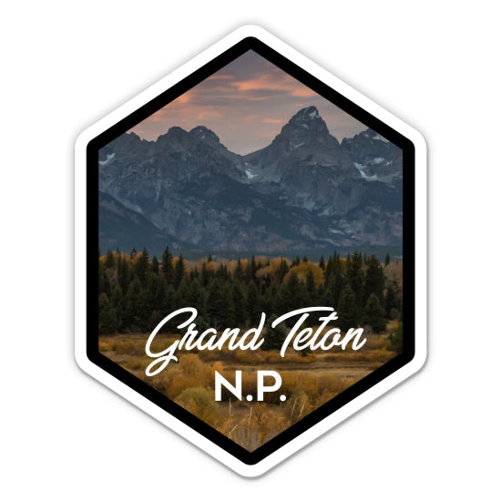 Grand Teton National Park Sticker