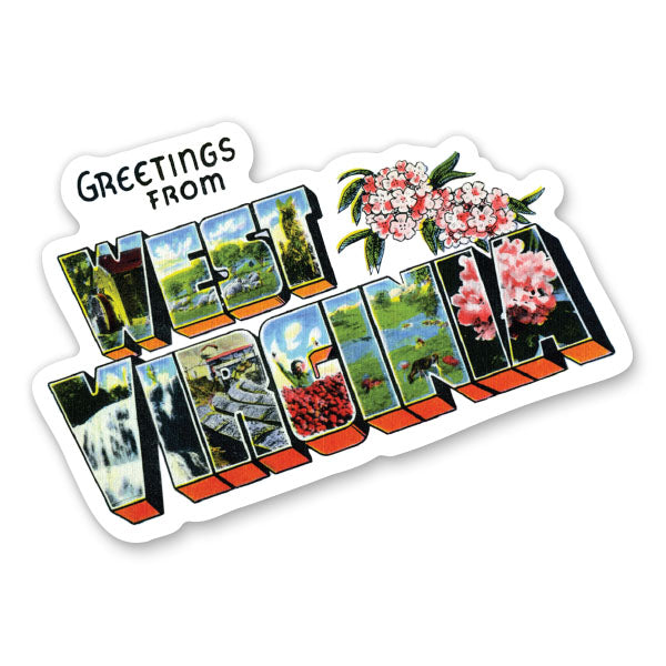 Greetings from West Virginia Sticker