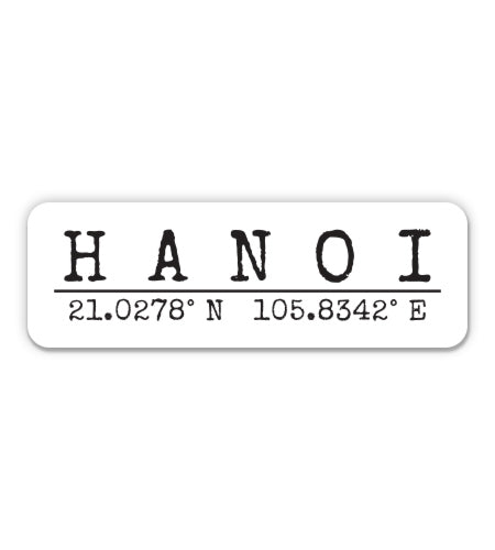 Hanoi Vietnam Sticker