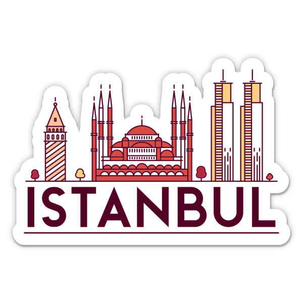 Istanbul Turkey Sticker