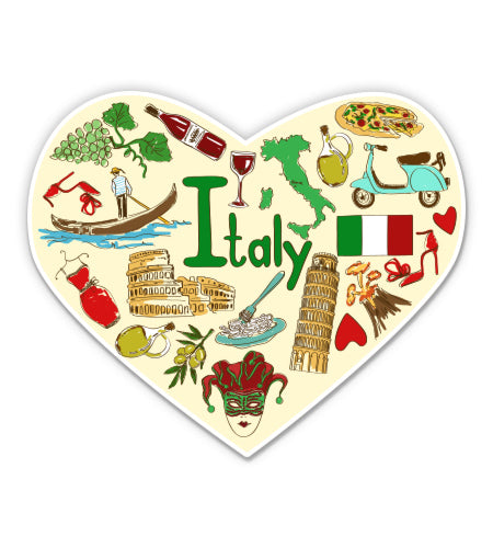Italy Travel Sticker