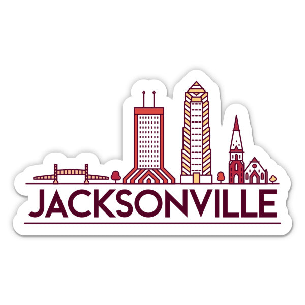 Jacksonville Florida Sticker