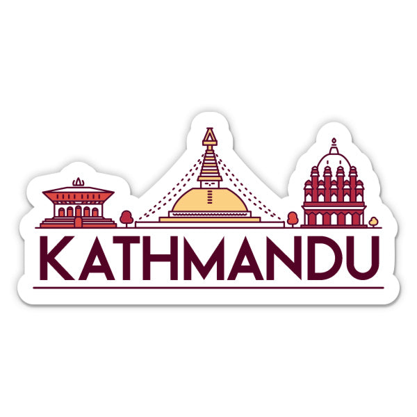 Kathmandu Nepal Sticker