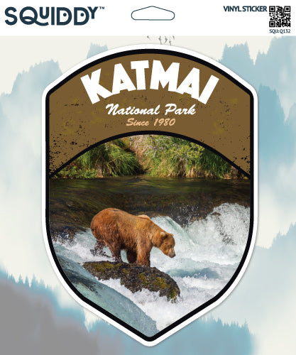 Katmai National Park Sticker