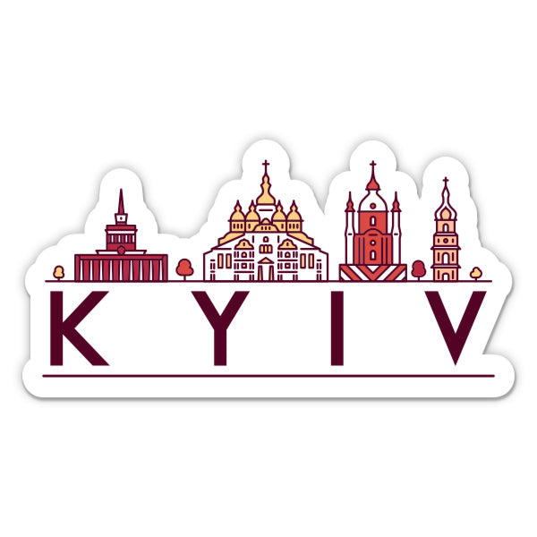 Kyiv Ukraine Sticker