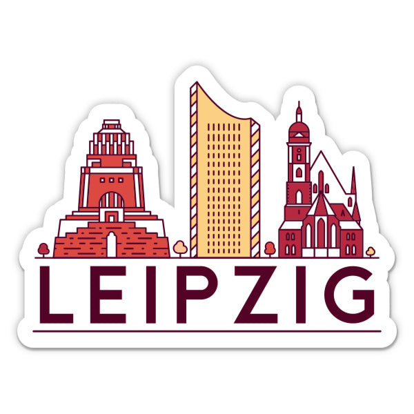 Leipzig Germany Sticker