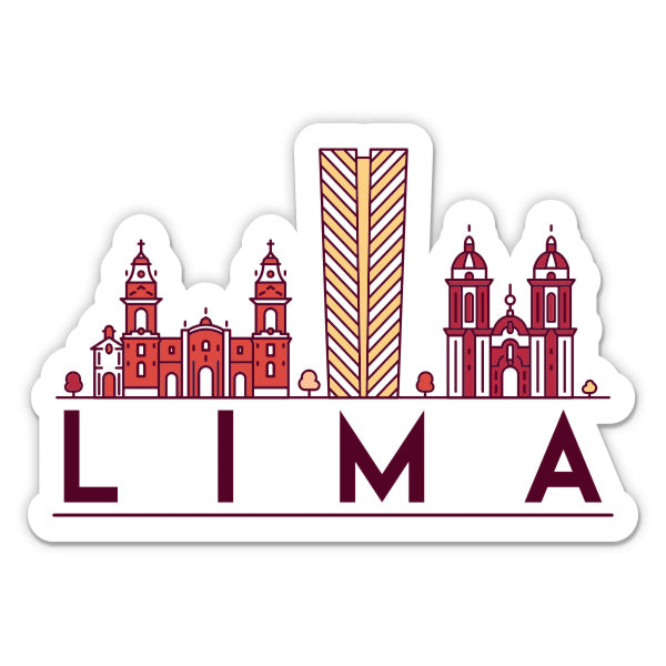 Lima Peru Sticker