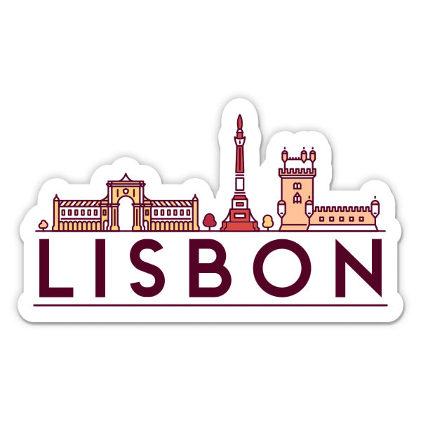 Lisbon Portugal Sticker