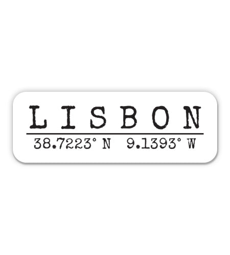 Lisbon Portugal Sticker