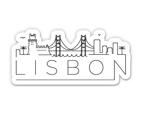 Lisbon Portugal Sticker