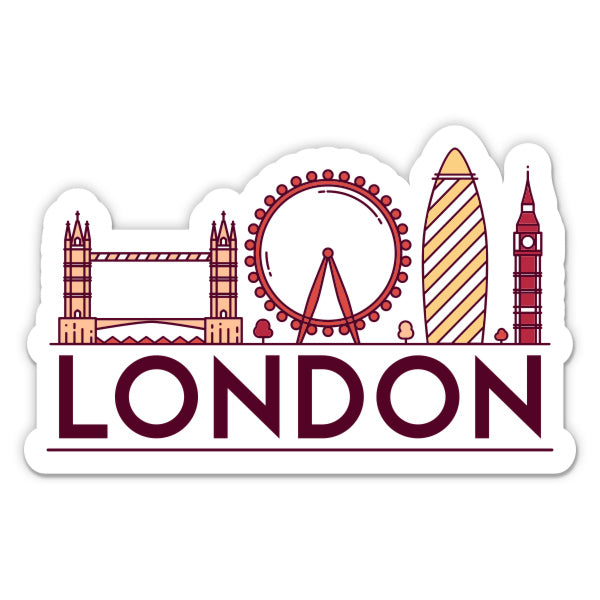 London England Sticker
