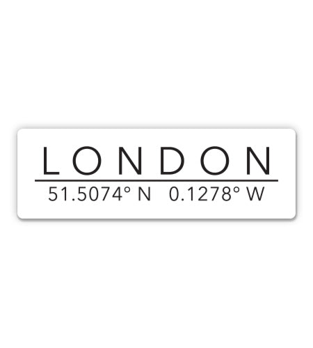 London United Kingdom Sticker