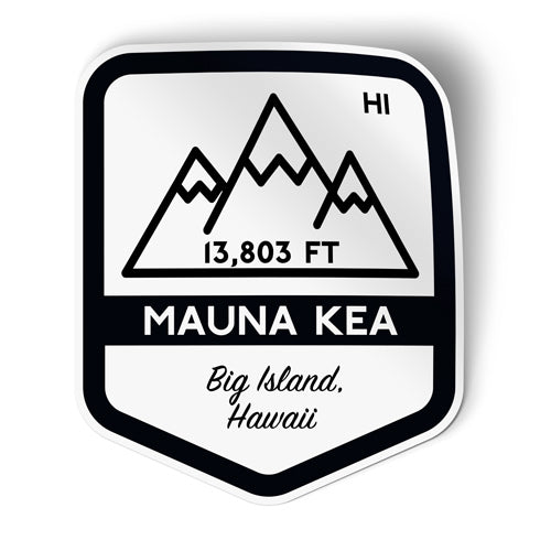 Mauna Kea Hawaii Sticker
