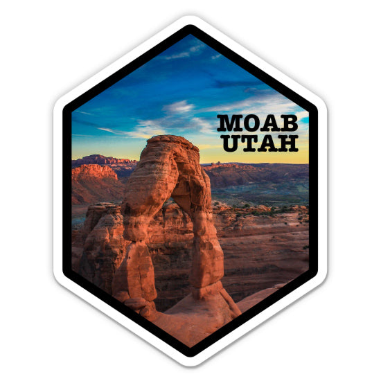 Moab Utah Sticker