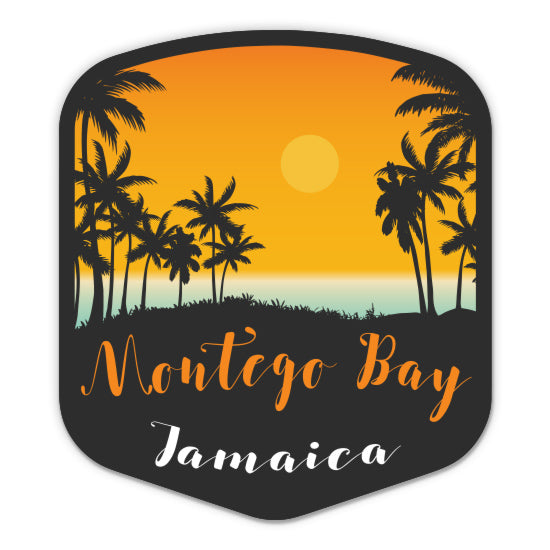 Montego Bay Jamaica Sticker